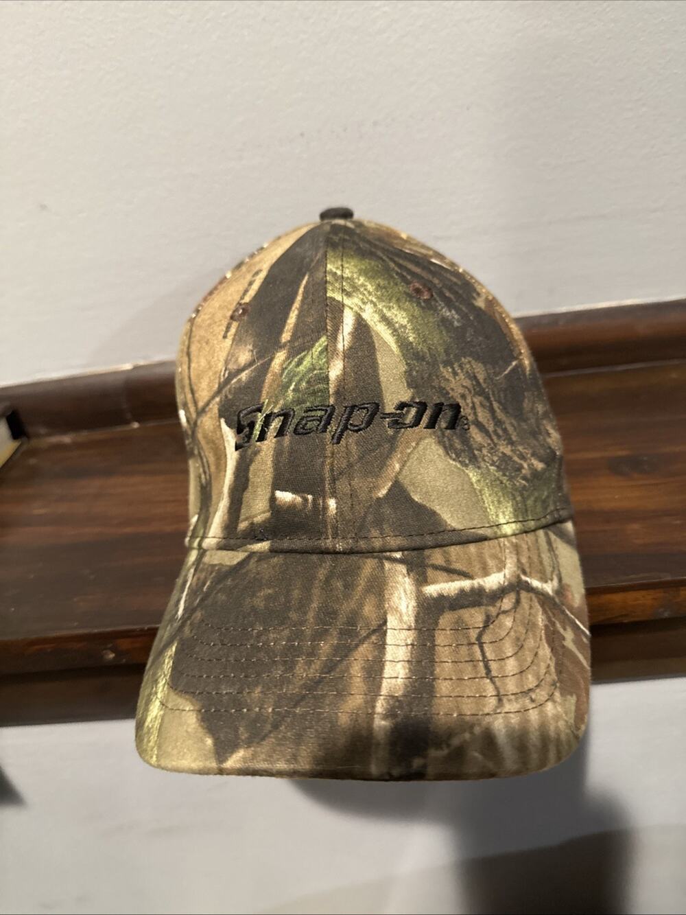 Snap-On Tools Real Tree Hardwoods Green Camo Cap Hat One Size Fits All Unisex
